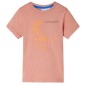Kinder-Kurzarmshirt Hellorange 104 Kinder-Kurzarmshirt Hellorange 104