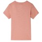 Kinder-Kurzarmshirt Hellorange 104 Kinder-Kurzarmshirt Hellorange 104
