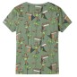 Kinderpyjama mit Kurzen Ärmeln Hellkhaki 116 Kinderpyjama mit Kurzen Ärmeln Hellkhaki 116