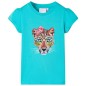 Kinder-T-Shirt Minzgrün 140 Kinder-T-Shirt Minzgrün 140