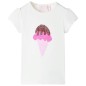 Kinder-T-Shirt Ecru 104 Kinder-T-Shirt Ecru 104