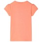 Kinder-T-Shirt Neonorange 128 Kinder-T-Shirt Neonorange 128