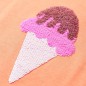 Kinder-T-Shirt Neonorange 128 Kinder-T-Shirt Neonorange 128
