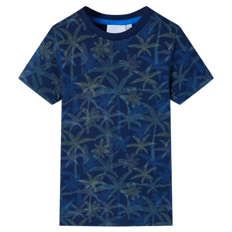 Kinder-T-Shirt Marineblau 116 Kinder-T-Shirt Marineblau 116