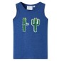 Kinder-Tanktop Dunkelblau Melange 92 Kinder-Tanktop Dunkelblau Melange 92