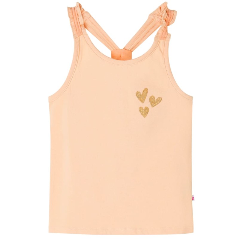Kinder-Tanktop Hellorange 116 Kinder-Tanktop Hellorange 116