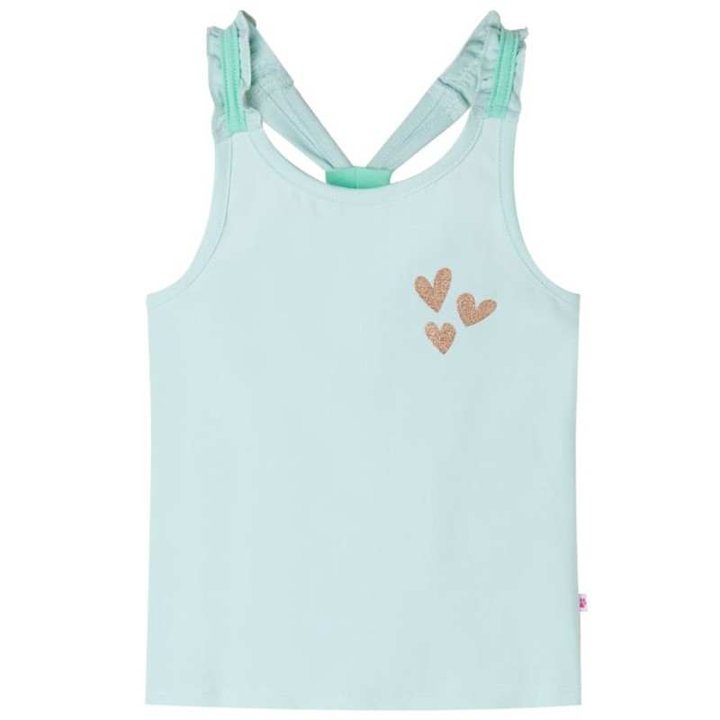 Kinder-Tanktop Helles Minzgrün 140 Kinder-Tanktop Helles Minzgrün 140