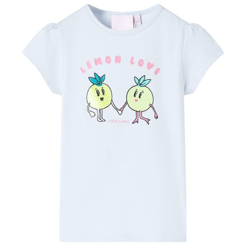 Kinder-T-Shirt Hellblau 92 Kinder-T-Shirt Hellblau 92