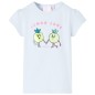 Kinder-T-Shirt Hellblau 92 Kinder-T-Shirt Hellblau 92