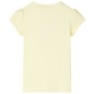 Kinder-T-Shirt Zartgelb 104 Kinder-T-Shirt Zartgelb 104