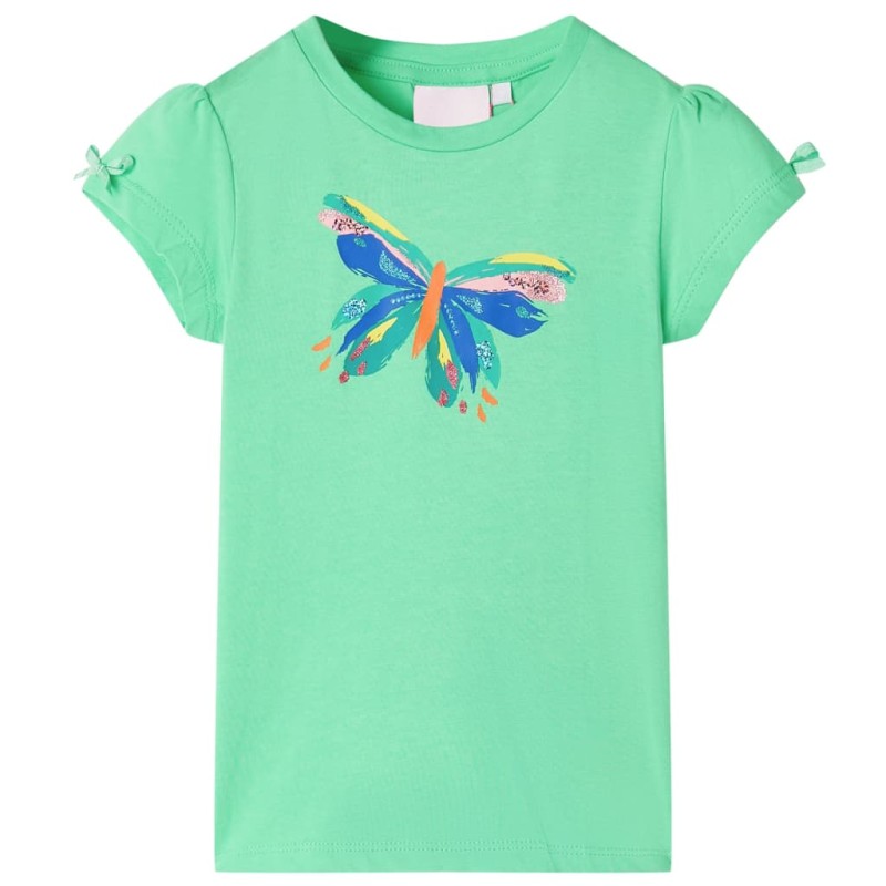 Kinder-T-Shirt Hellgrün 140 Kinder-T-Shirt Hellgrün 140