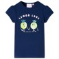 Kinder-T-Shirt Marineblau 92 Kinder-T-Shirt Marineblau 92