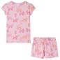 Kinderpyjama mit Kurzen Ärmeln Hellrosa 92 Kinderpyjama mit Kurzen Ärmeln Hellrosa 92