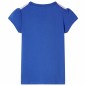 Kinder-T-Shirt Kobaltblau 128 Kinder-T-Shirt Kobaltblau 128