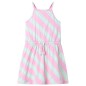 Kinderkleid mit Kordelzug Ärmellos Rosa 116 Kinderkleid mit Kordelzug Ärmellos Rosa 116