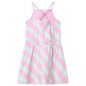 Kinderkleid mit Kordelzug Ärmellos Rosa 116 Kinderkleid mit Kordelzug Ärmellos Rosa 116