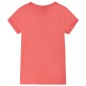 Kinder-T-Shirt Korallenrosa 92 Kinder-T-Shirt Korallenrosa 92