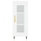 Highboard Weiß 34,5x34x180 cm Holzwerkstoff Highboard Weiß 34,5x34x180 cm Holzwerkstoff