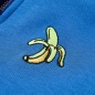 Kinder-Kapuzenpullover mit Reißverschluss Blau 116 Kinder-Kapuzenpullover mit Reißverschluss Blau 116