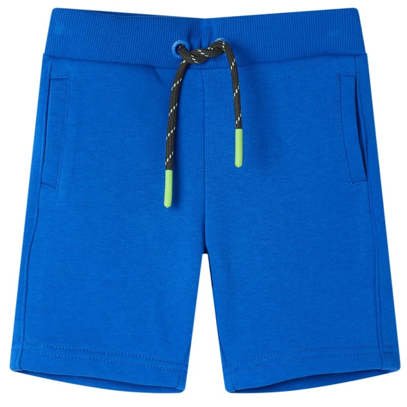 Kindershorts mit Kordelzug Blau 104 Kindershorts mit Kordelzug Blau 104