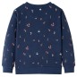Kinder-Sweatshirt Marineblau Melange 128 Kinder-Sweatshirt Marineblau Melange 128