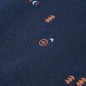 Kinder-Sweatshirt Marineblau Melange 128 Kinder-Sweatshirt Marineblau Melange 128