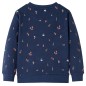 Kinder-Sweatshirt Marineblau Melange 104 Kinder-Sweatshirt Marineblau Melange 104