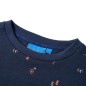 Kinder-Sweatshirt Marineblau Melange 104 Kinder-Sweatshirt Marineblau Melange 104
