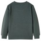 Kinder-Sweatshirt Dunkles Khaki 128 Kinder-Sweatshirt Dunkles Khaki 128