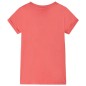 Kinder-T-Shirt Korallenrosa 104 Kinder-T-Shirt Korallenrosa 104