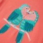 Kinder-T-Shirt Korallenrosa 104 Kinder-T-Shirt Korallenrosa 104