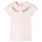Kinder-T-Shirt Zartrosa 128 Kinder-T-Shirt Zartrosa 128