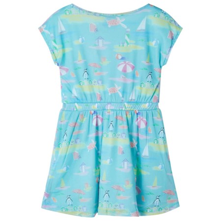 Kinderkleid Hellblau 116