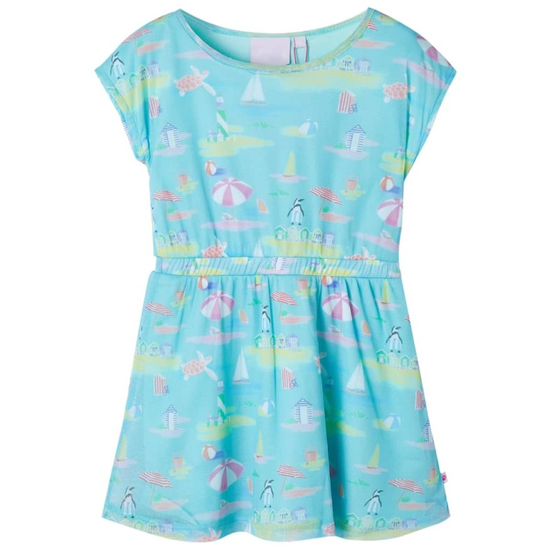 Kinderkleid Hellblau 140 Kinderkleid Hellblau 140
