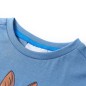 Kinder-Kurzarmshirt Mittelblau 116 Kinder-Kurzarmshirt Mittelblau 116