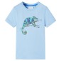 Kinder-Kurzarmshirt Hellblau 116 Kinder-Kurzarmshirt Hellblau 116
