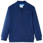 Kinder-Sweatshirt mit Reißverschluss Marineblau 92 Kinder-Sweatshirt mit Reißverschluss Marineblau 92