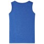 Kinder-Tanktop Blau Melange 140 Kinder-Tanktop Blau Melange 140