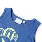 Kinder-Tanktop Blau Melange 116 Kinder-Tanktop Blau Melange 116