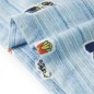 Kinder-T-Shirt Blaumischung 104 Kinder-T-Shirt Blaumischung 104