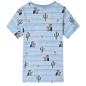 Kinder-T-Shirt Blaumischung 128 Kinder-T-Shirt Blaumischung 128