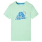 Kinder-T-Shirt Hellgrün 140 Kinder-T-Shirt Hellgrün 140