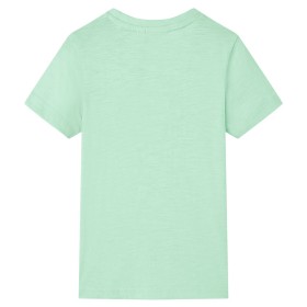 Kinder-T-Shirt Hellgrün 140