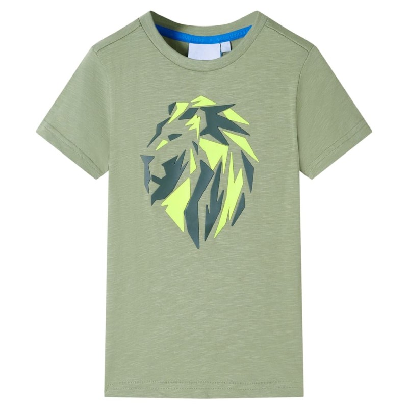 Kinder-T-Shirt Helles Khaki 92 Kinder-T-Shirt Helles Khaki 92