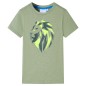 Kinder-T-Shirt Helles Khaki 92 Kinder-T-Shirt Helles Khaki 92
