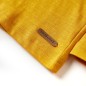 Kinder-Langarmshirt Ocker 128 Kinder-Langarmshirt Ocker 128