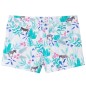 Kindershorts mit Kordelzug Ecru und Dunkles Minzgrün 92 Kindershorts mit Kordelzug Ecru und Dunkles Minzgrün 92