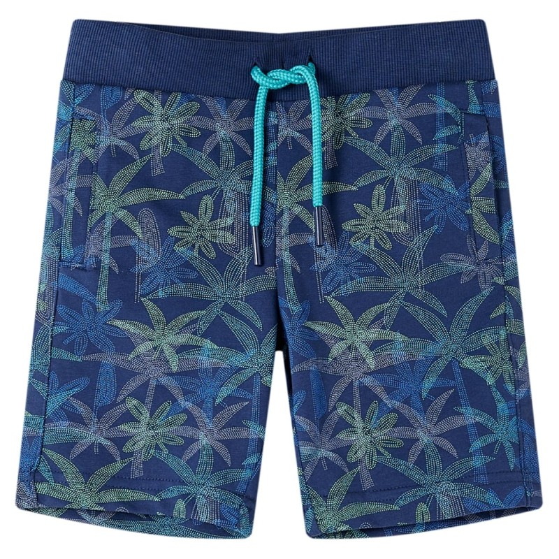 Kindershorts mit Kordelzug Marineblau 140 Kindershorts mit Kordelzug Marineblau 140