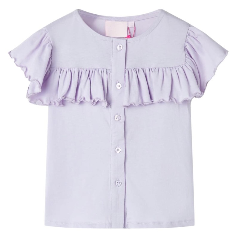 Kinder-T-Shirt Lila 92 Kinder-T-Shirt Lila 92