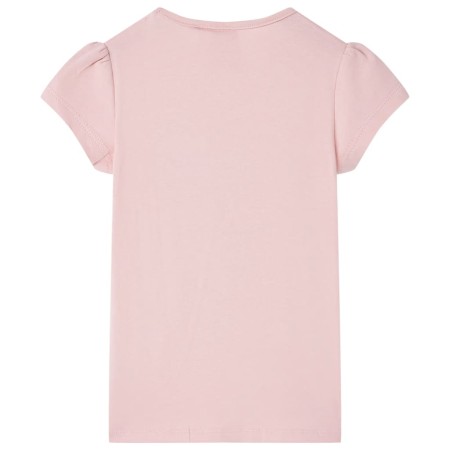 Kinder-T-Shirt Hellrosa 116